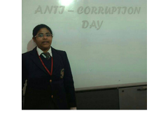 International Anti-Corruption Day-Activities by CMS Anand Nagar Campus in December 2016 & January 2017